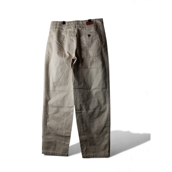 Chloé Beige Cotton Straight Leg Pants Women’s IT 36 High Rise Italy Holiday Gift - Picture 3 of 14